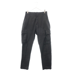 Dior HOMME ディオールオム Cargo Pants ロゴパッチ カーゴパンツ ブラック 013C101A3866