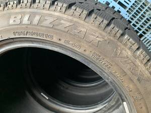 バリ山 ブリヂストン VRX 195/50R16 製造年数15年 残溝約6.0～6.4㎜ 4本セット MADE IN JAPAN