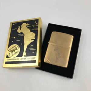 J626★訳アリ ジッポ ZIPPO ライター コメモラティブ 1982年製 ウィンディ 喫煙具