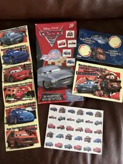 Disney Pixar Cars ☆バレンタイン☆カード☆バラまき☆カーズ