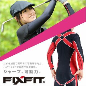 スポーツウェア FIXFIT 「品番：ACW-X07 TASUKI タスキ」 サポート スポーツ 加圧 インナー ウェア キネシオロジー 01