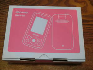 ドコモ　docomo キッズケータイ　HW-01G ピンク　未使用品