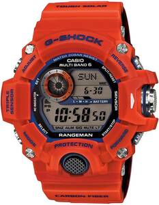新品　CASIO G-SHOCK RANGEMAN GW-9400FBJ-4JR 神戸市消防局 コラボモデル レンジマン カシオ Gショック 腕時計 限定