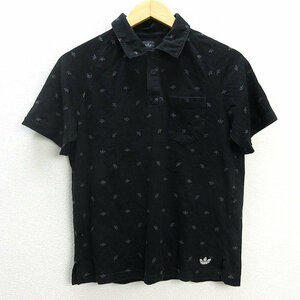 z■アディダス/adidas ADI POLO PIQUE X57570 半袖ポロシャツ【S】黒/men