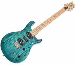 ★2023年ニューモデル！ほぼ未使用！ソフトケース付！PRS ポール・リード・スミス SE Swamp Ash Special Iri Blue エレキギター★