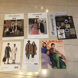 23ss カタログ ルックブック UNIQLO U MARNI マルニ ユニクロユー イネス INES UT JWアンダーソン 22aw コラボ 雑誌 コレクション 非売品