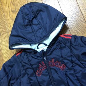 adidas ナイロン　フードジャケット