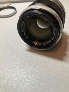 CANON LENS 50mm F1.8 キヤノン レンズ Lマウント L39 日本製 スクリューマウント キャノン カメラ Leica ライカ Leitz ライツ 50/1.8 5