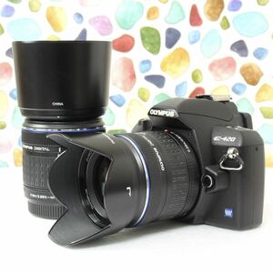 ◇OLYMPUS オリンパス E-420 ◇ダブルズームキット ◇美品