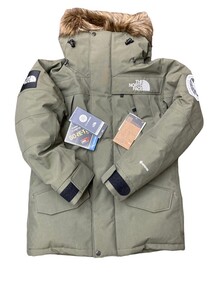 未使用保管品タグ付き THE NORTH FACE ザノースフェイス アンタークティカ ダウンジャケット カーキ ND92032/Sサイズ KM214