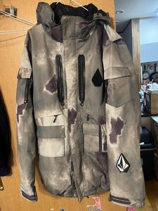 Volcom Lynx Ins Jacket Grey Snowinn X-Large ボルコム スノーボード ジャケット マウンテンパーカー スキー スノーウェア 迷彩 カモフラ