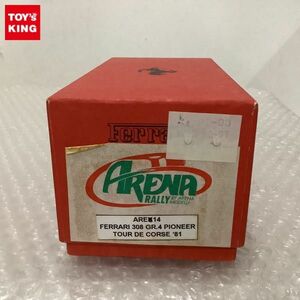 1円〜 破損 ARENAモデル 1/43 フェラーリ 308 GR.4 PIONEER TOUR DE CORSE ’81