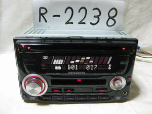 R-2238　KENWOOD　ケンウッド　DPX-55MD　MDLP　MDLP　2Dサイズ　CD&MDデッキ　補償付き