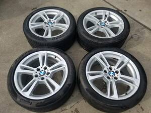 BMW　X３純正Mスポーツタイヤ４本セット 中古品　245/45R19　２本　275/40R19　２本　ピレリ　PZERO付　Ｔ-００３５　XXX