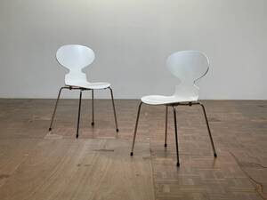 -od01167｜Fritz Hansen 1991sヴィンテージ Arne Jacobsen ANT3101/アリンコチェア クローム仕様 ｜フリッツハンセン ダイニングチェア