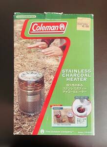 □未使用品/廃盤商品《Coleman/コールマン》チャコールヒーター キャンプ等に□