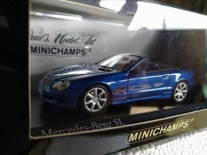 PMA 1/43 Mercedes Benz ベンツ SL 2001 (ブルーM)