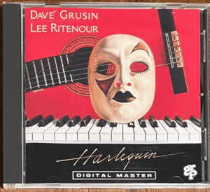 Dave Grusin & Lee Ritenour “Harlequin” デイブ・グルーシン & リー・リトナー　「ハーレクイン」帯付日本盤C D