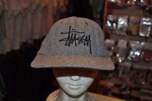 ユーズド 90年代 OLD STUSSY オールド ステューシー フィッテッド キャップ MADE IN USA