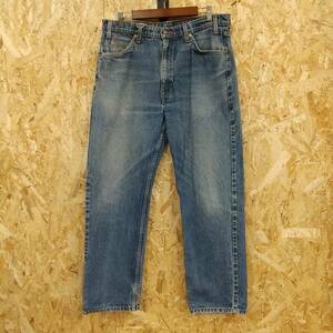 HB619【2003】Levi’ｓ 505 Ｗ36 Ｌ30 トップボタン裏436 グアテマラ製 インディゴ ジーンズ デニム 古着 リーバイス【130102000022】