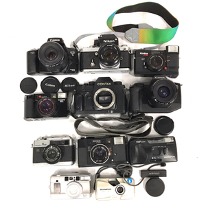 1円 Nikon F2 Ai NIKKOR 50mm 1:1.4 KONICA C35 含む フィルムカメラ まとめセット C151153