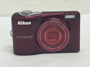 Nikon ニコン デジタルカメラ COOLPIX L30 レッド 動作確認済み