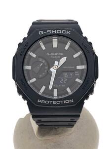 CASIO◆クォーツ腕時計・G-SHOCK/デジアナ/BLK/BLK