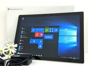 【良品 SIMフリー】Microsoft Surface Pro 5 model:1807『Core i5(7300U) 2.6Ghz/RAM:4GB/SSD:128GB』12.3インチ LTE対応 Win10 動作品