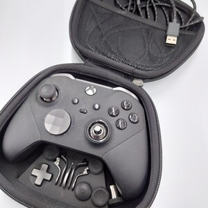 I2737 ゲームアクセサリー Xbox ELITE Series 2 ワイヤレスコントローラー シリーズ2 中古 ジャンク品 訳あり