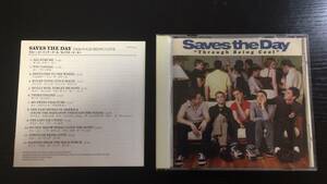 Saves the Day Through Being Cool 国内盤CD 歌詞対訳解説付き get up kids emo lifetime nyhc bluebeard hi-standard