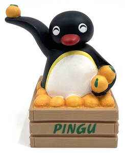 ★2002年製 PINGU ピングー ミカン箱 ソフビフィギュア SONY ペンギン 8i