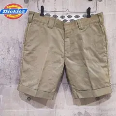 Dickies WD874-H3 TCツイルショートパンツ 34 カーキ