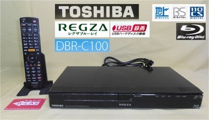 外付HDD対応DVD/BD＆HDDレコーダー「DBR-C100」東芝