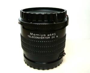 ★MAMIYA(マミヤ)◆ M645 TELECONVERTER 2X N ◆M645用■実用・良品●