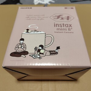 レア 希少 新品 未使用 instax mini 8+ ココア チェキカメラ インスタントカメラ 現状販売