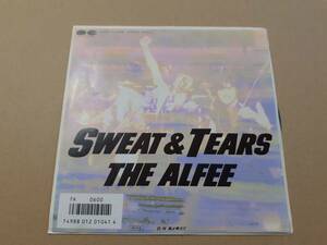 B3068【EP】THE ALFEE アルフィー / Sweat & Tears / 風よ教えて