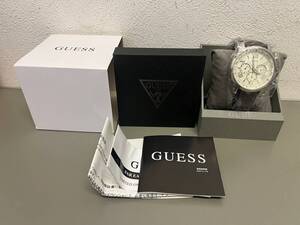 新品★未使用★ GUESS ホライズン W0380G2 クォーツ 腕時計 メンズ 取説 箱付き G-1