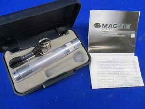 MAGLITE SOLITAIRE(シルバー)(ケース付)(乾電池無)(単4電池1個必要) 型番不明