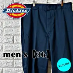 AP45【Dickies】ペインターパンツ【メンズ36】ネイビー