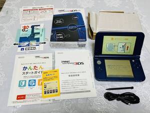 NEW ニンテンドー３DSLL　本体　メタリックブルー