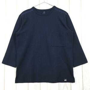 MENs XS/S ミレー タフ ニット ロングスリーブ TOUGH KNIT LONG SLEEVE MILLET MIV01804 ネイビー系