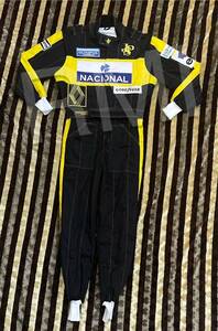 海外 送料込み 　高品質　アイルトン・セナ　F1 Ayrton senna 1986 　レーシングカート　レーシングスーツ サイズ各種　レプリカ　