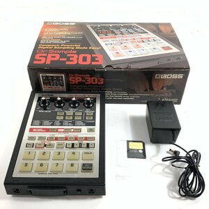 BOSS ボス SP-303 サンプラー [ ACアダプタ/元箱/メモリーカード ]付き★簡易検査品【TB】