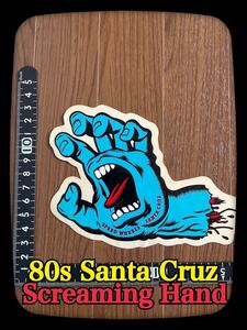 スペシャル!! 80s Santa Cruz Screaming Hand ラージサイズ ステッカー 80年代 オリジナル サンタクルーズ スクリーミングハンド powell