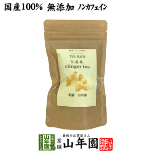 健康茶 国産100% 生姜茶 ジンジャーティー 2g×12パック 国産 送料無料