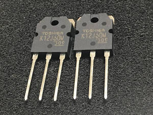 東芝　パワーMOSFET　TK12J60W　600V　11.5A　18個