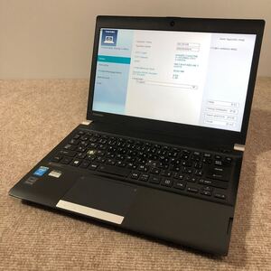 TOSHIBA 東芝 dynabook R73/38MB PR73-38MBXB Intel Core i7-4710MQ 2.50GHz DDR3 8GB メモリ搭載 BIOS起動OK 現状品