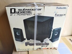 ●Forza em●フォルツァエム●subwoofer dynamic●2.1ch マルチメディアスピーカー●サブウーファー●スピーカー●