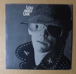 LOU REED「LIVE」米ORIG[初回オレンジAPL規格 RL刻印]シュリンク美品