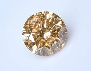 【１００円～】1.163ｃｔ！天然ダイヤ FANCY BROWN（ナチュラルカラー）I1